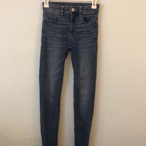 AE next level stretch skinny jeans